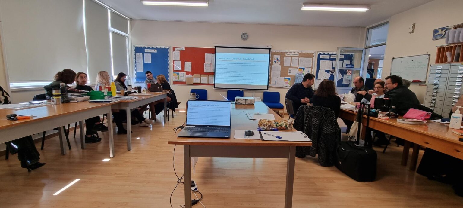 Presentation of the project at Akaki High School – E-Safety Network